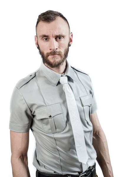Police Shirt Grey